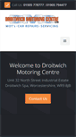 Mobile Screenshot of droitwichmotoring-centre.com